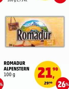 Sýr Romadur Alpenstern