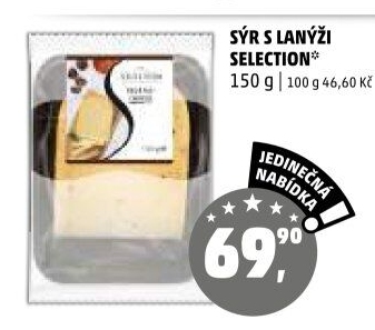 Sýr s lanýži Selection