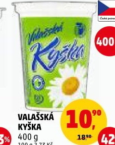 Valašská kyška Mlékárna Valašské Meziříčí