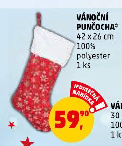 Vánoční ponožka na dárky