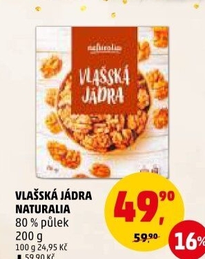 Vlašské ořechy Naturalia