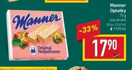 Manner Oplatky