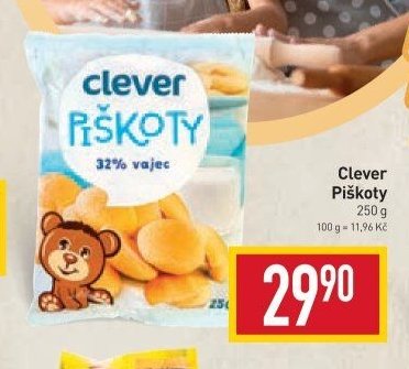 Clever Piškoty 250 g