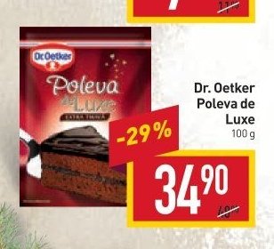Dr. Oetker Poleva de Luxe 100 g