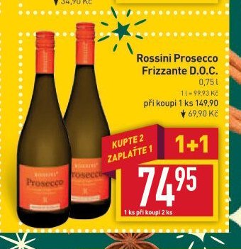 Rossini Prosecco Frizzante D.O.C.