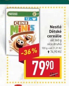 Nestlé Dětské cereálie