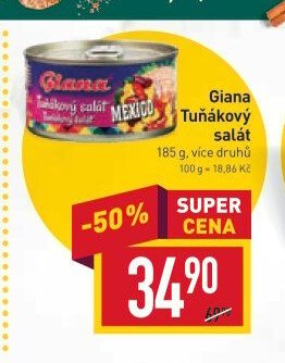 Giana Tuňákový salát
