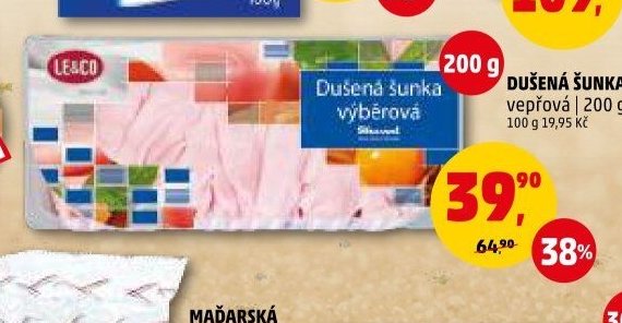 Dušená šunka výběrová Le&Co
