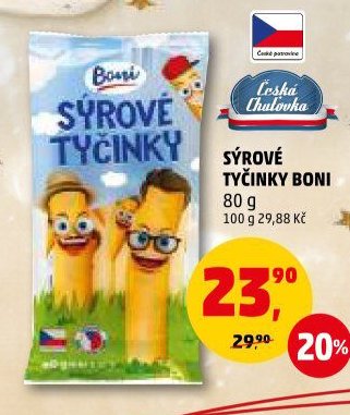 Sýrové tyčinky Boni