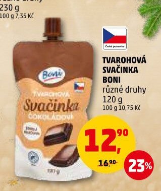 Tvarohová svačinka Boni