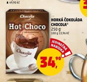 HORKÁ ČOKOLÁDA CHOCOLA*
