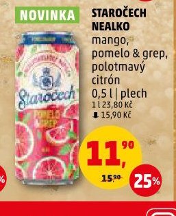 STAROČECH NEALKO mango, pomelo & grep, polotmavý citrón