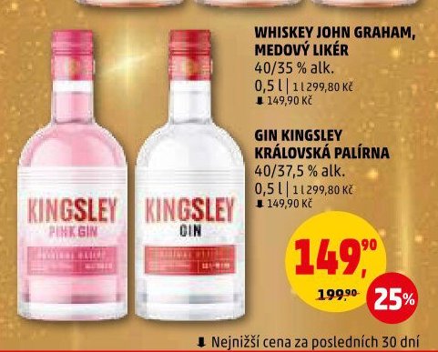 GIN KINGSLEY KRÁLOVSKÁ PALÍRNA
