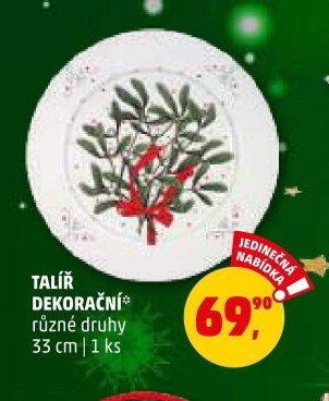 TALÍŘ DEKORAČNÍ