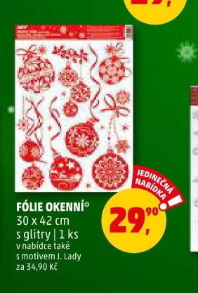 FÓLIE OKENNÍ