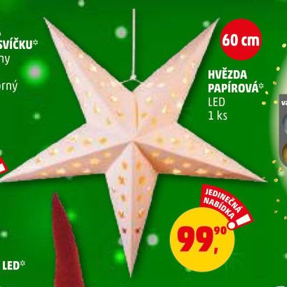 HVĚZDA PAPÍROVÁ