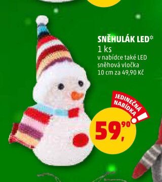 SNĚHULÁK LED