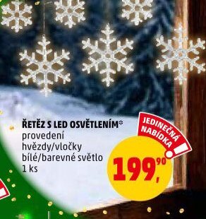 ŘETĚZ S LED OSVĚTLENÍM