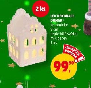 LED DEKORACE DOMEK
