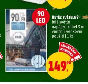 ŘETĚZ SVĚTELNÝ