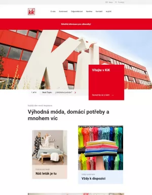 akční leták Kik textil 22.11.2023-28.11.2023