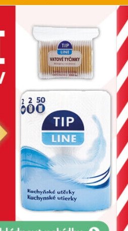 TIP LINE Vatové tyčinky