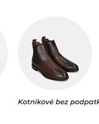 Kotníkové bez podpatku