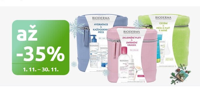 Bioderma vánoční balíčky