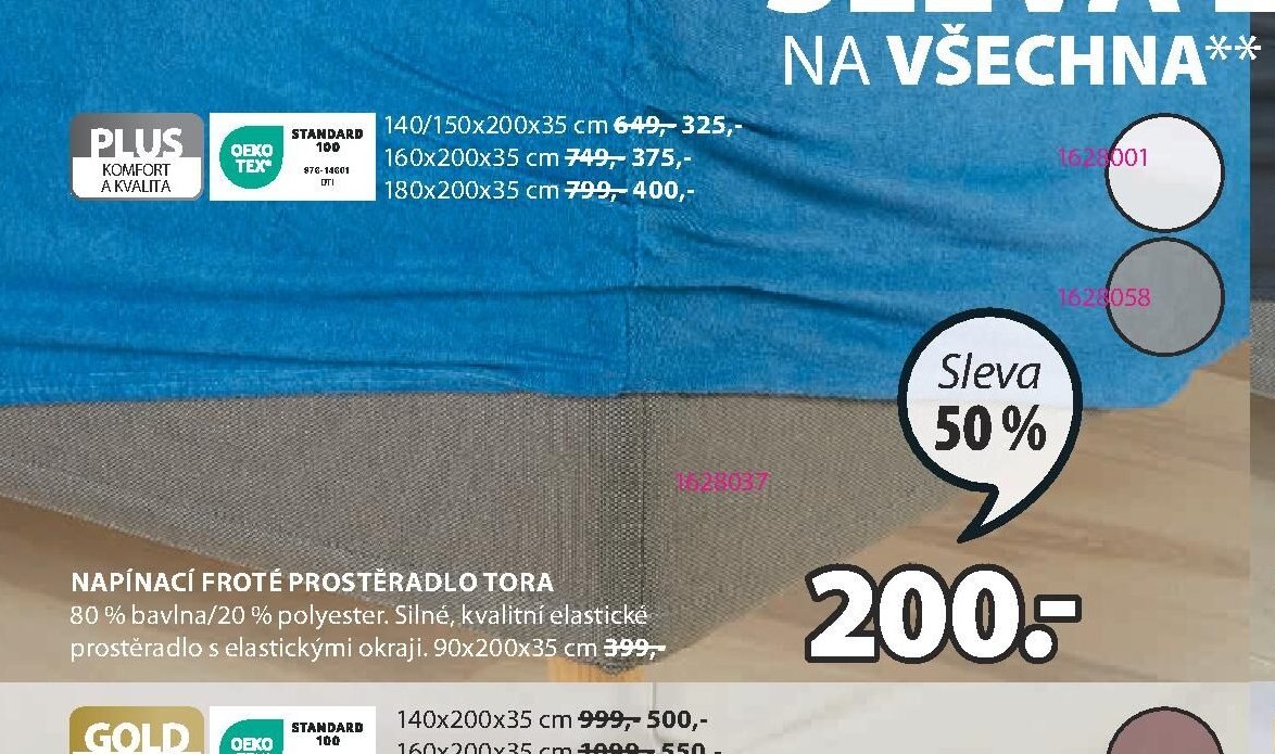 NAPÍNACÍ FROTÉ PROSTĚRADLO TORA - Jysk akcniletaky.com