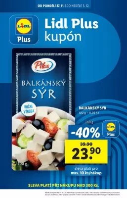 akční leták Lidl 27.11.2023-3.12.2023