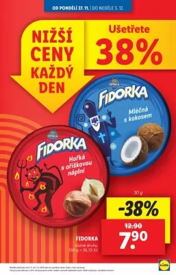 akční leták Lidl 27.11.2023-3.12.2023