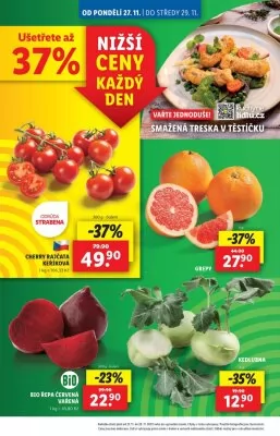 akční leták Lidl 27.11.2023-3.12.2023