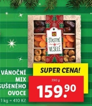 Ovoce sušené IBK Trade - košík