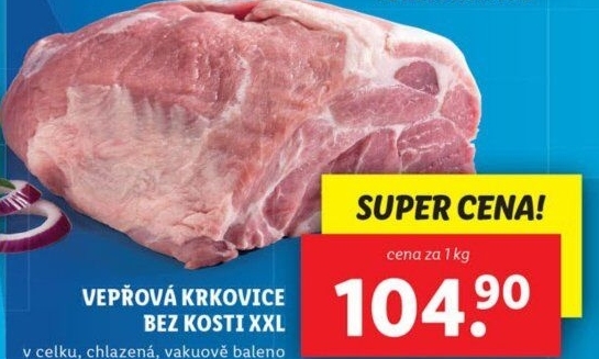 Vepřová krkovice bez kosti