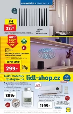 akční leták Lidl 27.11.2023-3.12.2023