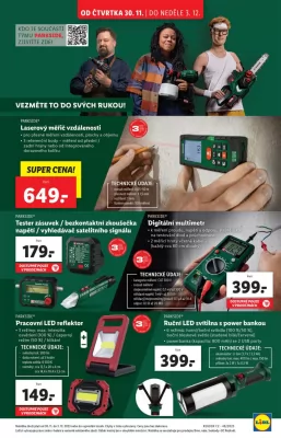 akční leták Lidl 27.11.2023-3.12.2023