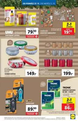 akční leták Lidl 27.11.2023-3.12.2023