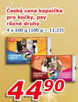 Kapsičky pro kočky Česká cena