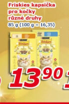 Kapsičky pro kočky Friskies