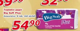 Toaletní papír 2vrstvý Big Soft