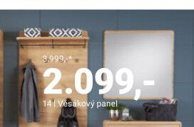 Věšákový panel