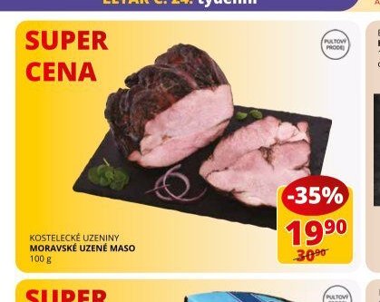 KOSTELECKÉ UZENINY MORAVSKÉ UZENÉ MASO