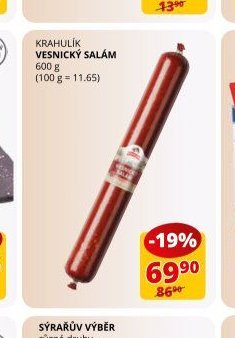 KRAHULÍK VESNICKÝ SALÁM