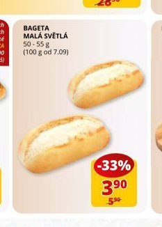 BAGETA MALÁ SVĚTLÁ