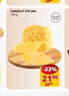 HORÁCKÝ SÝR 30%