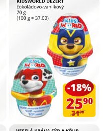 Kidsworld dezert