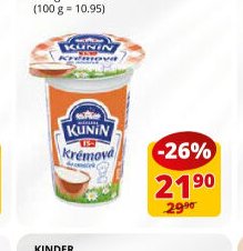 Kunín smetana krémová do omáček 15%