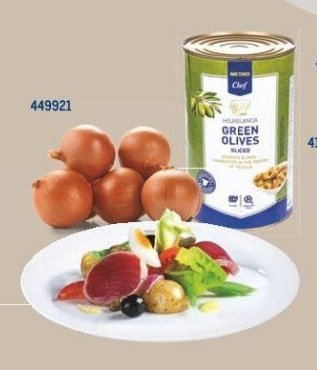METRO Chef GREEN OLIVES SLICED