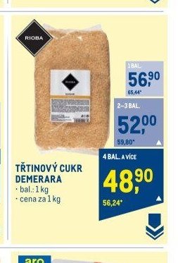 TŘTINOVÝ CUKR DEMERARA