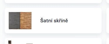 Šatní skříně